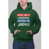 Pánská mikina Když jde o legendu s vlastním jménem