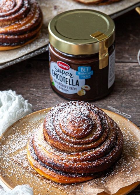 Briošky s Emcotellou