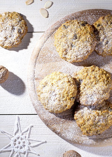 Vločkové sušenky s mrkví