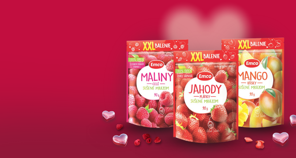 Mrazem sušené ovoce XXL 15 %