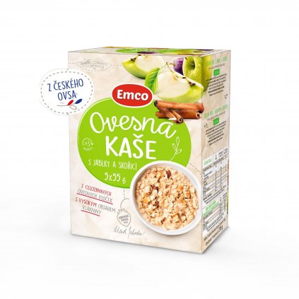 ovesna kase jablko skorice vypis