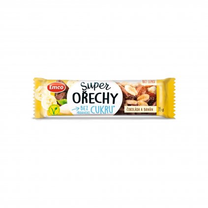 super orechy tycinka cokolada banan vypis