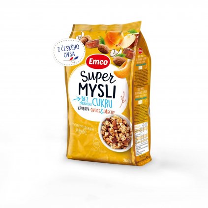 super mysli ovoce orechy vypis