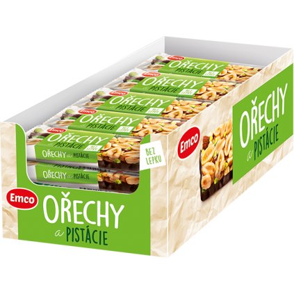 1985 tycinka s orechy a pistacii karton 20x35 g