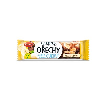 super orechy tycinka cokolada banan vypis