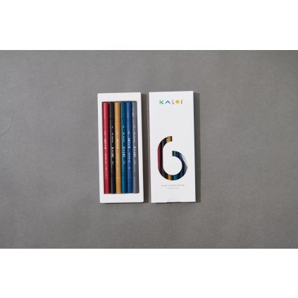 Kalor sada akvarelových fix s dvojitým hrotem, 6 barev, Modern times