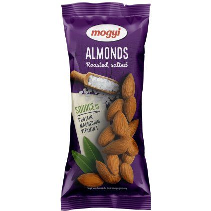 Mogyi Mandle – pražené a solené, 70 g