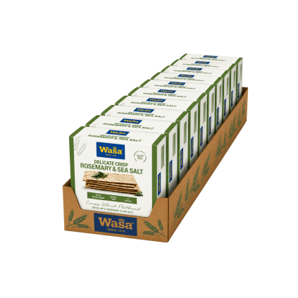 Wasa delicate rozmarýn, karton 10x190 g