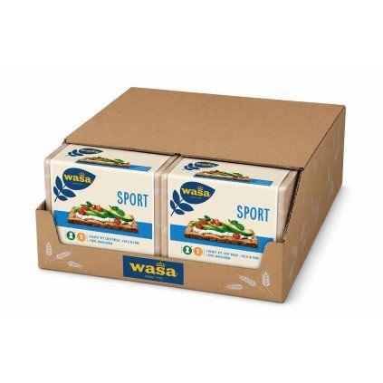 Wasa sport, karton 12x275 g