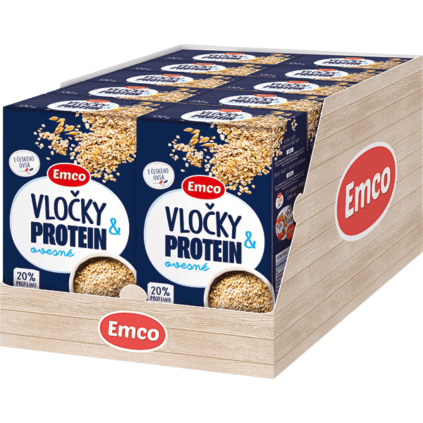 ovesne vlocky protein karton 10x350g