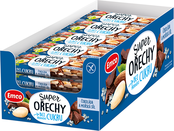 2108 super orechy cokolada a morska sul karton 20x35 g