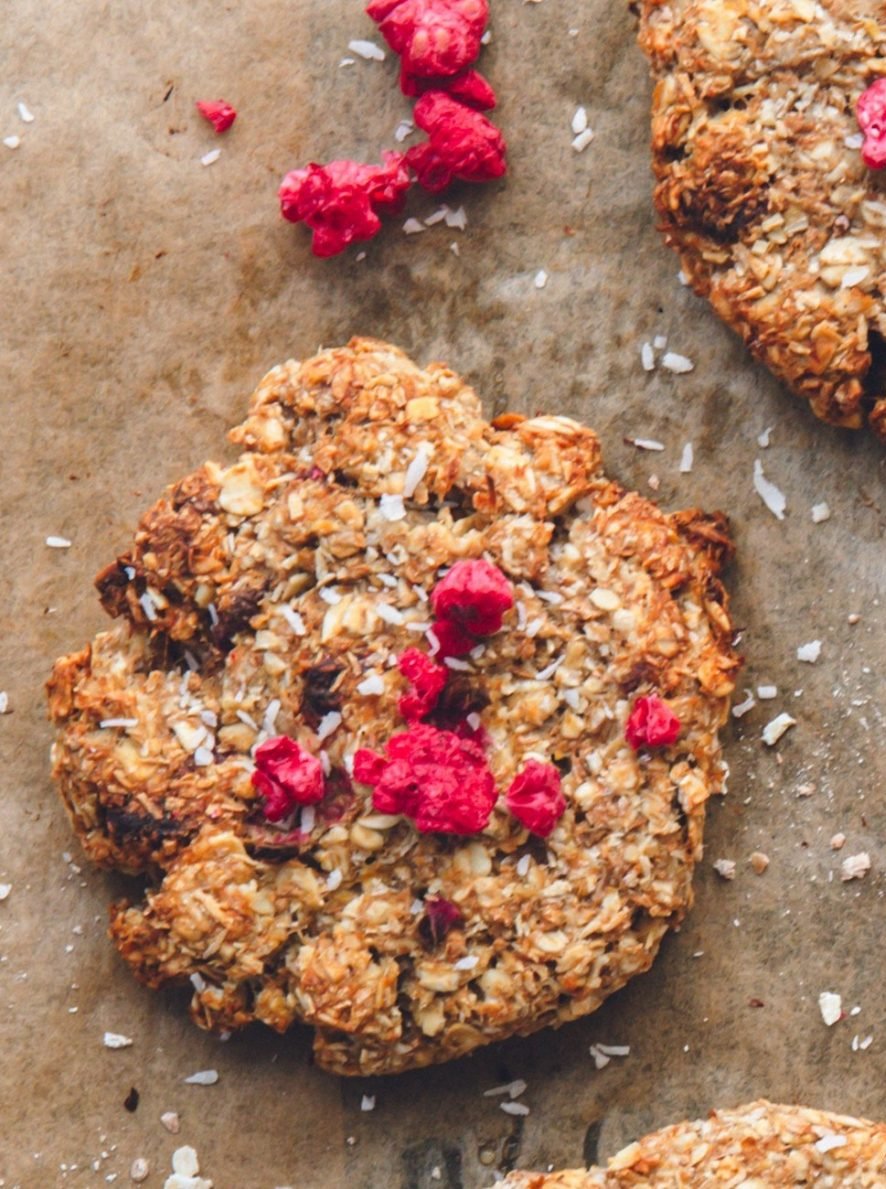 Banánovo-ovsené sušienky bez pridaného cukru