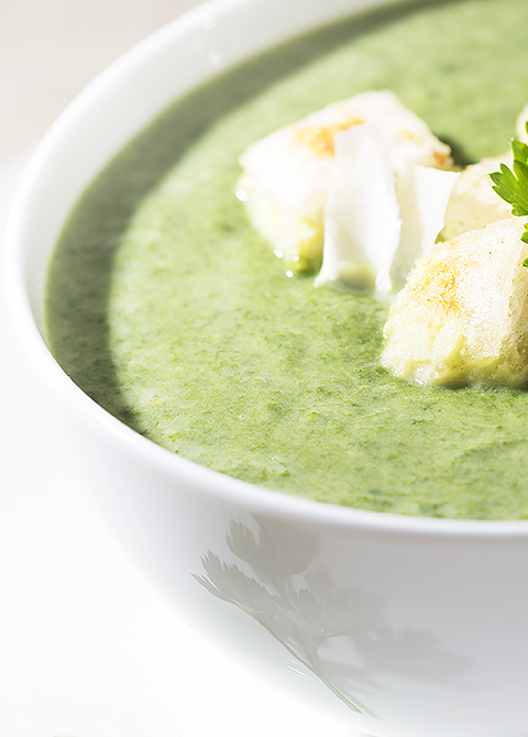 Špenátová polievka