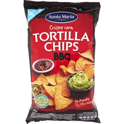 1426 santa maria tortilla chips bbq 185 g