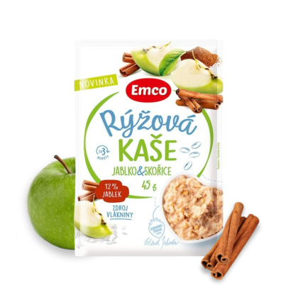 ryzova kase jablko skorice singl