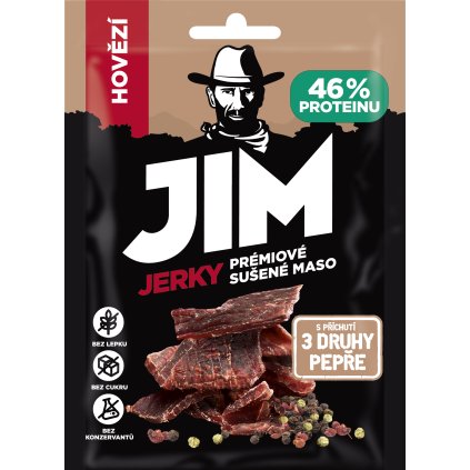 2551 jim jerky hovadzi 3 druhy cierne korenie 23 g