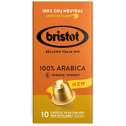 Bristot kávové kapsule Arabica 55g 10ks