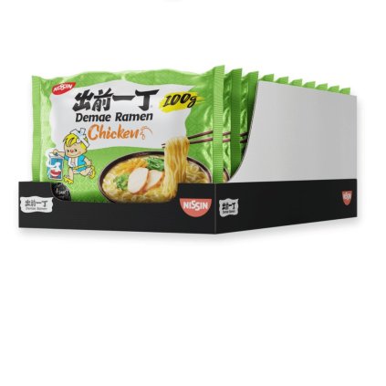 Nissin demae ramen kuracia rezancová polievka, karton 10x100g