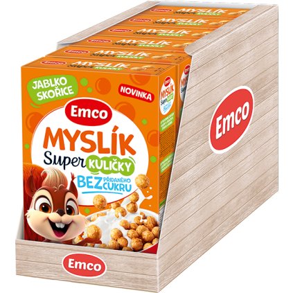 3D karton Super Myslik eshop jablko 01