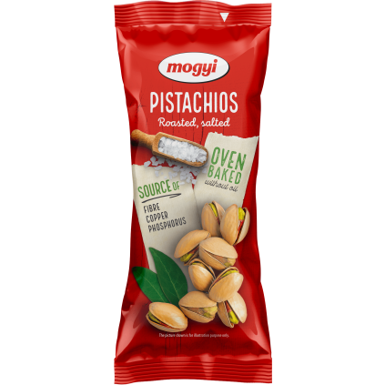 Mogyi Pistácie – pražené a solené, 60 g