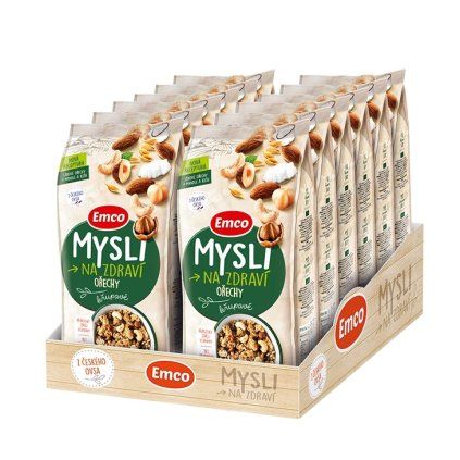 Mysli chrumkavé - 3 orechy, karton 12x750 g