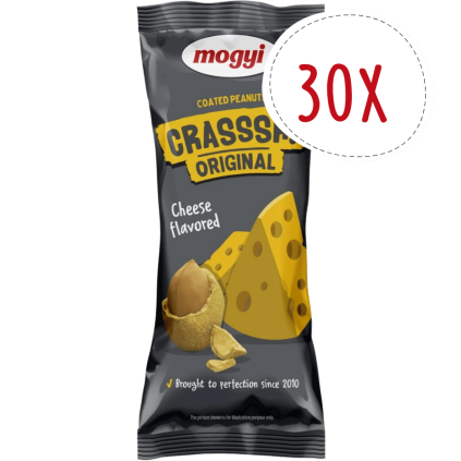 mogyi crash cheese karton 30x60g