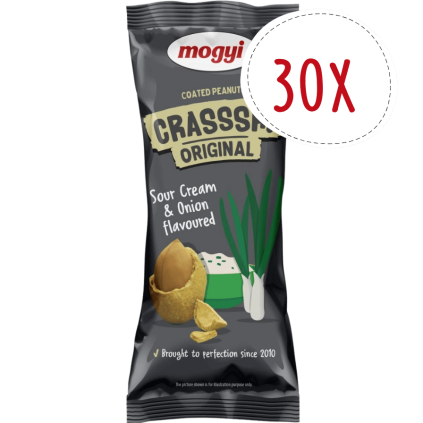 mogyi crash smetana cibulka karton 30x60g
