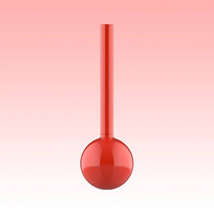 KACO Lollipop Desktop Pen, červené