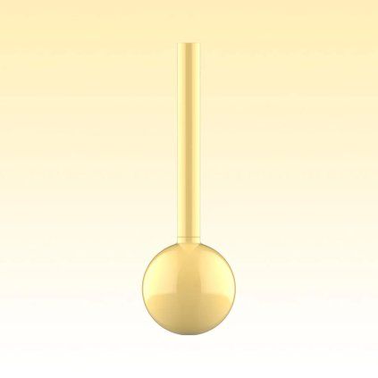 KACO Lollipop Desktop Pen, žluté