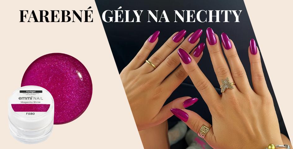 Farebné gély na nechty