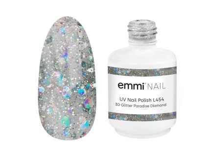 Emmi Shellac UV/LED Lak - 3D Glitter Paradise Diamond 15ml -L454-