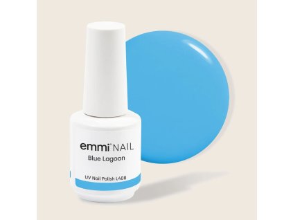 Emmi SHELLAC UV/LED Lak BLUE LAGOON 15ML -L408-