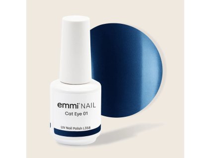 Emmi SHELLAC UV/LED Lak CAT EYE 01 15ML -L358-