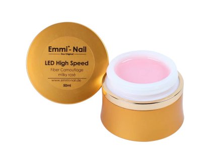 Rýchloschnúci vláknový kamuflážny gél Mliečno-ružový 50 ml