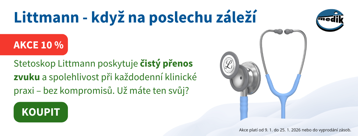 Akce na stetoskopy Littmann