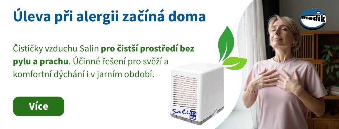 Zkroťte své alergie s čističkou Salin
