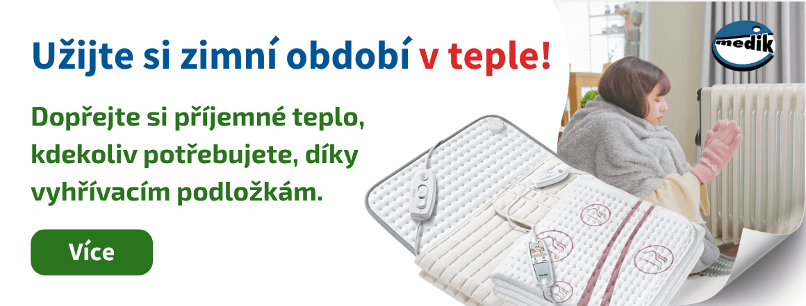 Vyhřívací podložky pro rychlé zahřátí těla