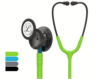 Stetoskop Littmann Classic III - kouřový snímač (Barva černá edice/kouřový snímač)