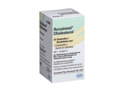 57 merici prouzky roche accutrend cholesterol