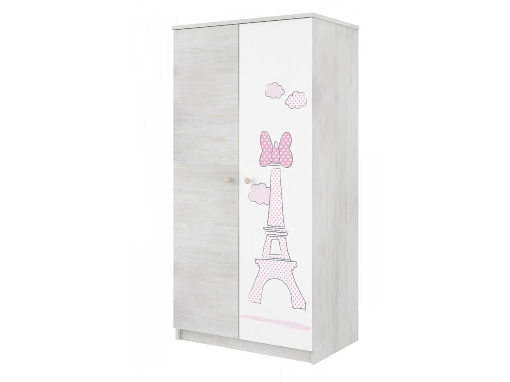 Disney Minnie Paris 80 szekrény gyerekszobába