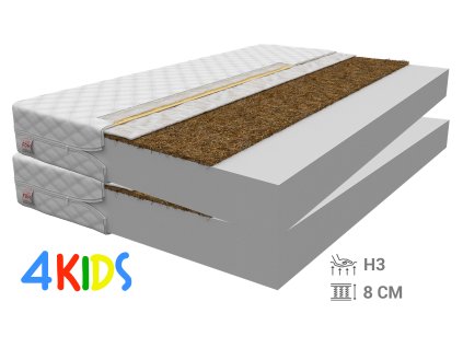 Bambino Coir matracok 80x200 kókusz (2 db) - 1+1
