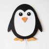 lampka pingwin led lampa dla dzieci drewniana