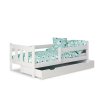 MARINELLA gyerekágy leesésgátlóval 80x160 - fehér