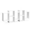 NIOLL fehér fali könyvespolc