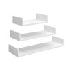 COLLI fehér fali polc - 3 darab