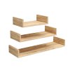 COLLI craft tölgy fali polc - 3 darab