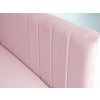 TEODOR saroktámlás rózsaszín heverő ágyneműtartóval