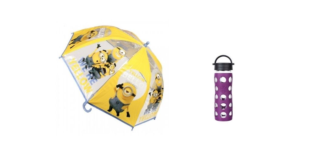 Zdravé lahve a deštníky