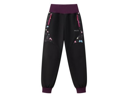 vyr 9926 divci soft kalhoty B2499B cerne