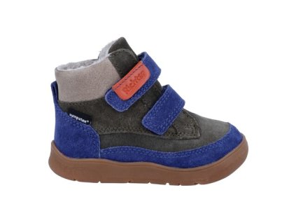 Zimní / podzimní barefoot obuv RICHTER 0756 2211 6821 nautical/yerb/crep se Sympatex membránou